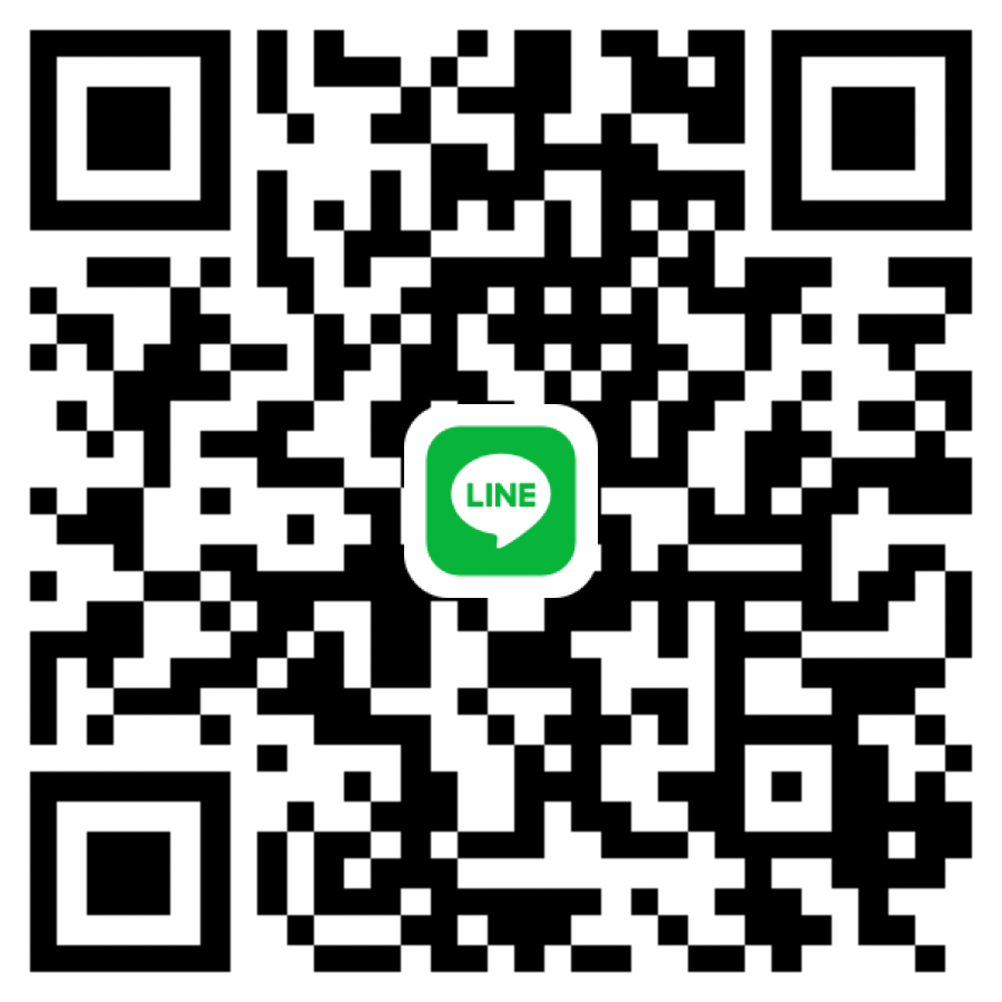 QR code สำหรับเพิ่มเพื่อนทาง LINE ช่องทางที่ 2